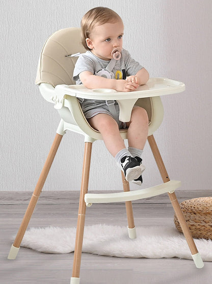 Chaise haute bébé évolutive 2 en 1 -  Bileqo